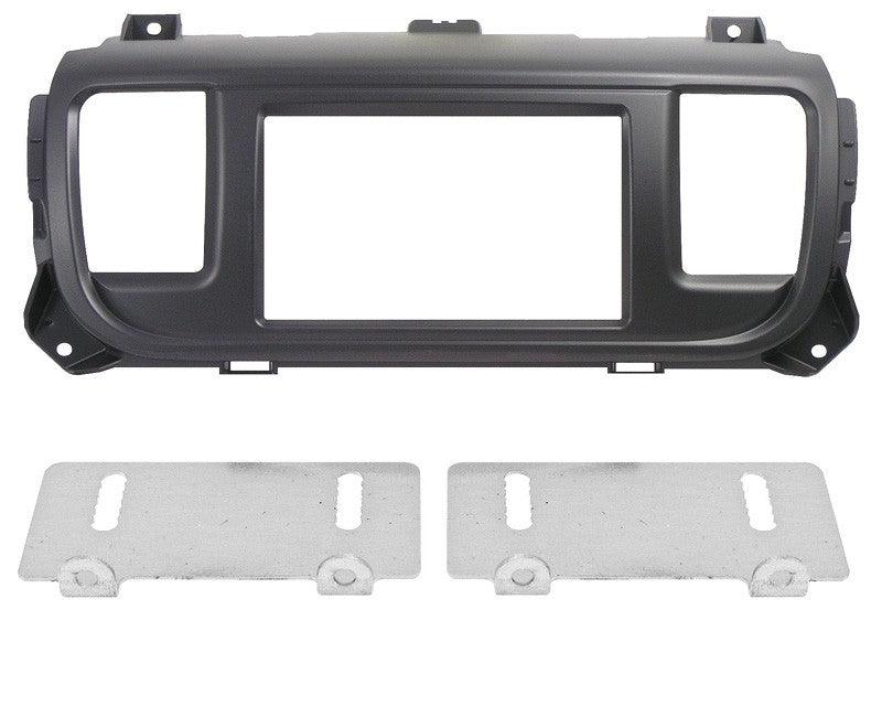 Phonocar 03740 Mascherina 2 Din per Citroen - Peugeot - Toyota colore nero - TechSoundSystem.com