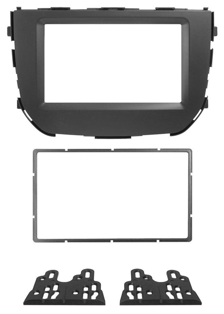 Phonocar 03743 Mascherina 2 Din per Suzuki Brezza Vitara colore nero - TechSoundSystem.com