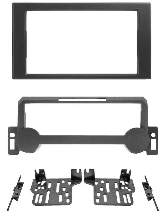 Phonocar 03745 Mascherina 2 Din per Chrysler - Dodge - Jeep colore nero - TechSoundSystem.com