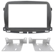 Phonocar 03748 Mascherina 2 Din per Fiat 500 16- colore nero lucido - TechSoundSystem.com