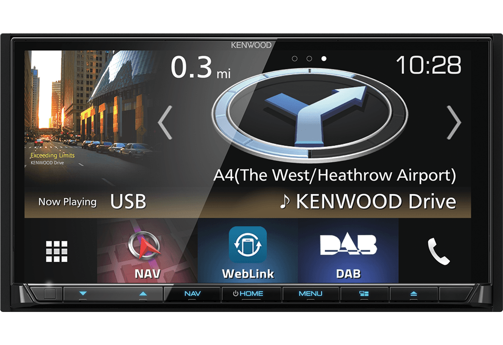 Kenwood DNX8180DABS autoradio 2 DIN con DAB+, Apple carplay, Android Auto, Spotify, Bluetooth - TechSoundSystem.com