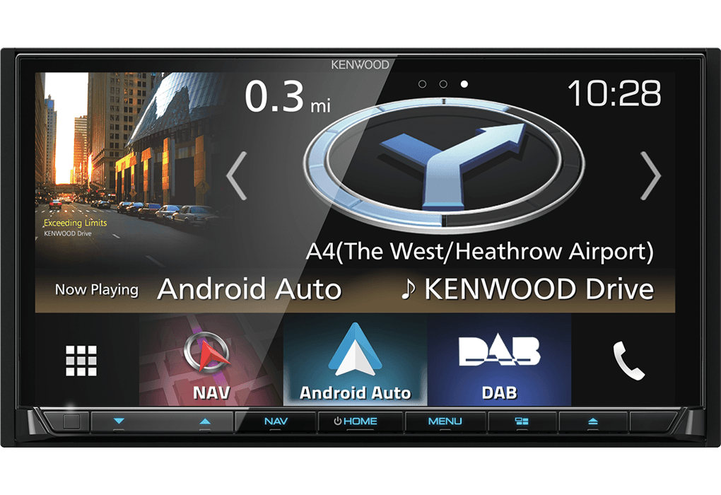 Kenwood DNX8180DABS autoradio 2 DIN con DAB+, Apple carplay, Android Auto, Spotify, Bluetooth - TechSoundSystem.com
