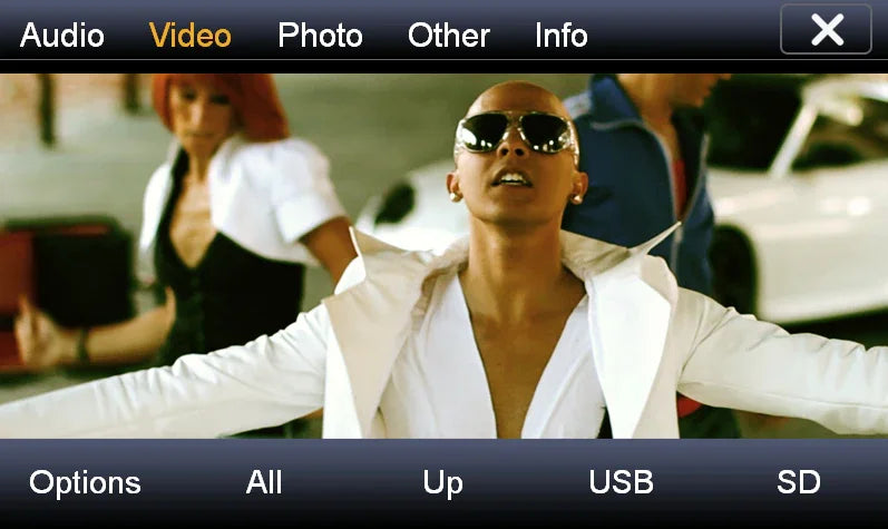 Phonocar VM115 Media station 8''VW Tiguan 16- CD-DVD-USB-SD Bluetooth GPS con mappe opzionali - TechSoundSystem.com