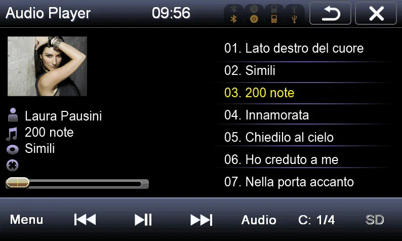 Phonocar VM115 Media station 8''VW Tiguan 16- CD-DVD-USB-SD Bluetooth GPS con mappe opzionali - TechSoundSystem.com