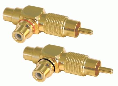 Duplicatori a Y RCA Phonocar 046711 COPPIA - TechSoundSystem.com