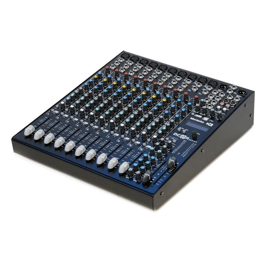 MONTARBO MC-R12FX MIXER Professionale Passivo (12 ingressi / 10 canali) montabile in rack - TechSoundSystem.com