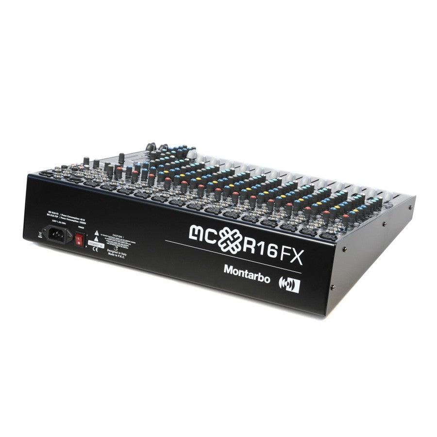 MONTARBO MC-R16FX MIXER Professionale 16 ingressi / 14 canali (12 mono, 2 stereo) - TechSoundSystem.com