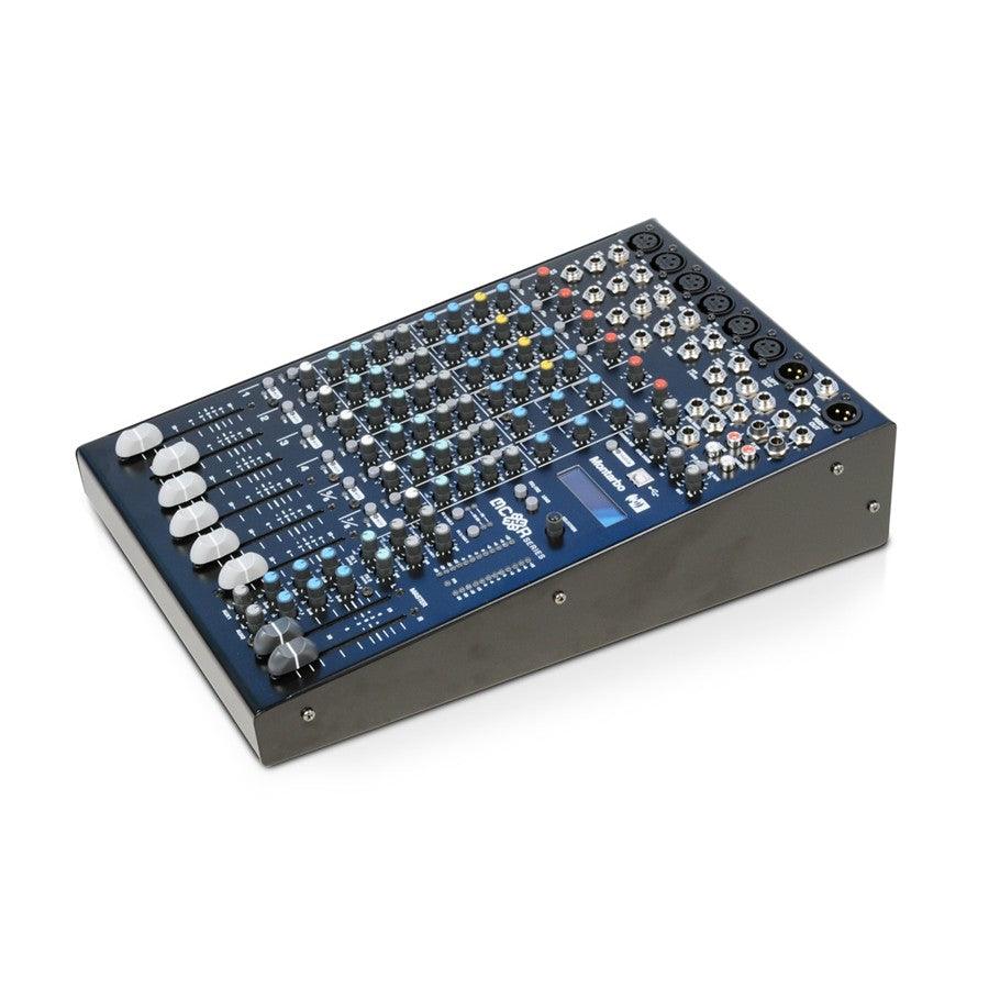 MONTARBO MC-R8FX MIXER Professionale 8 ingressi / 6 canali montabile in Rack - TechSoundSystem.com