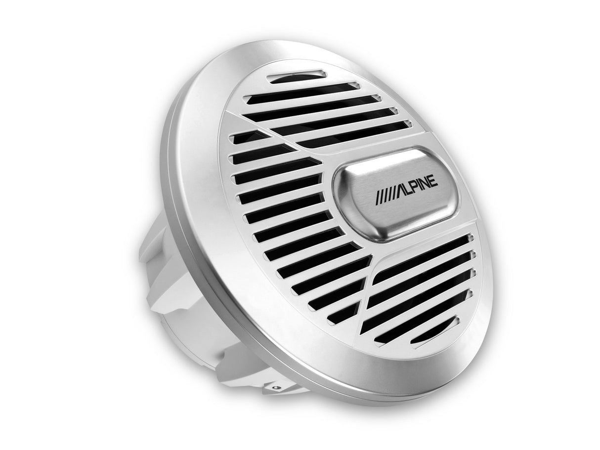 Alpine SWR-M100 Subwoofer marino 10" 900W RMS 100 colore silver - TechSoundSystem.com