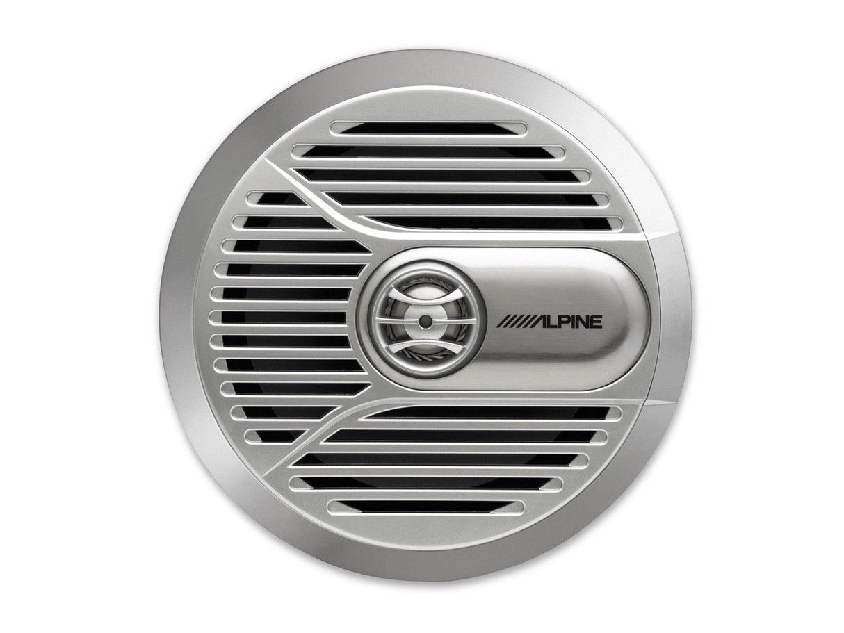 Alpine SPR-M700 Diffusori coassiali marini a 2 vie da 17,8 cm (150W) colore silver COPPIA - TechSoundSystem.com