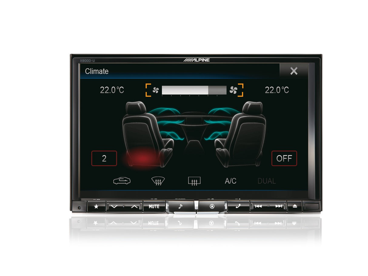 Alpine X800D-U Media Station 2 Din 8" DVD/DIVX/USB/MP3/WMA Navi Bluetooth DAB Ingresso HDMI *OCCASIONE ULTIMI PEZZI* - TechSoundSystem.com
