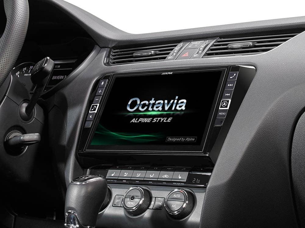 Alpine i902D-OC3 Media Station 9'' per Skoda Octavia 3 Type 5E 2012- con Android Auto e CarPlay - TechSoundSystem.com