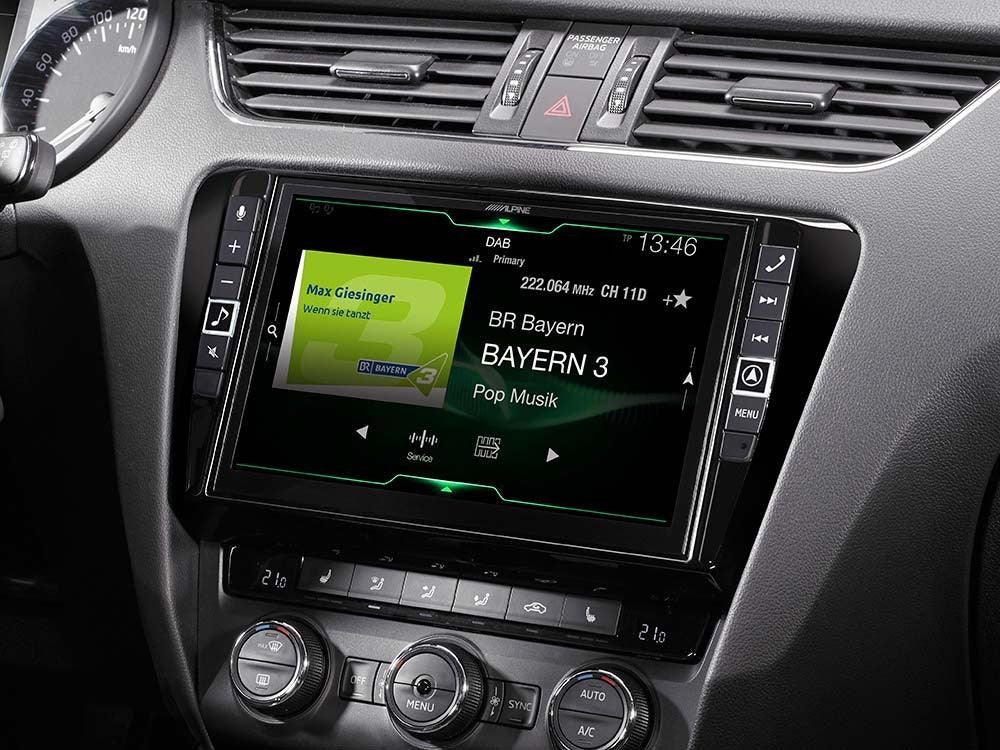Alpine i902D-OC3 Media Station 9'' per Skoda Octavia 3 Type 5E 2012- con Android Auto e CarPlay - TechSoundSystem.com
