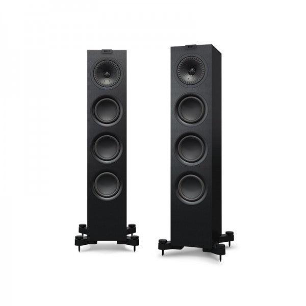 KEF Q550 Diffusori da pavimento High End NERO Black Ash Vinyl 130W (COPPIA) - TechSoundSystem.com
