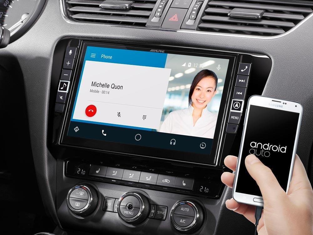 Alpine i902D-OC3 Media Station 9'' per Skoda Octavia 3 Type 5E 2012- con Android Auto e CarPlay - TechSoundSystem.com