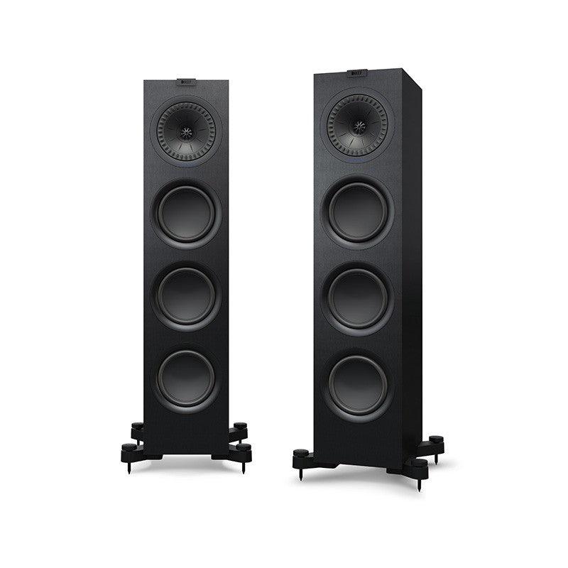 KEF Q750 NERI Diffusori da pavimento High End Black Ash Vinyl 150W (COPPIA) - TechSoundSystem.com