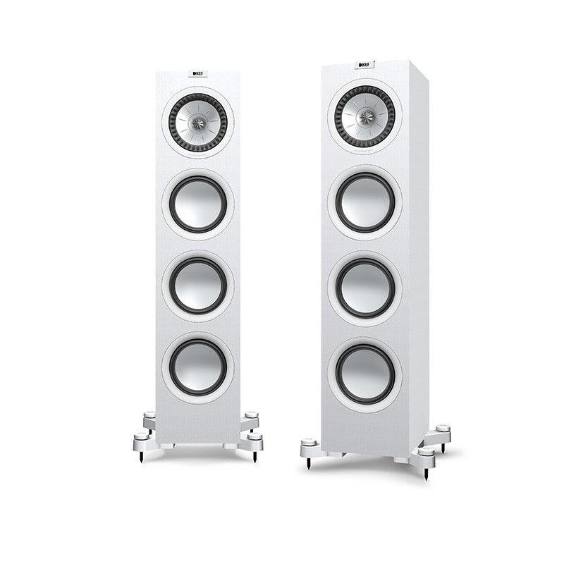 KEF Q750 BIANCHE Diffusori da pavimento High End White Vinyl 150W (COPPIA) - TechSoundSystem.com