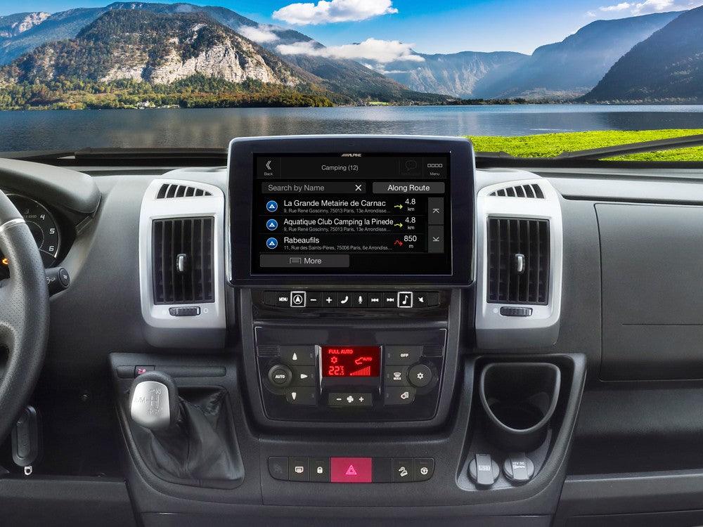 Alpine X902D-DU Media Station 9'' per Ducato, Jumper, Boxer con GPS, Android Auto e App CarPlay - TechSoundSystem.com