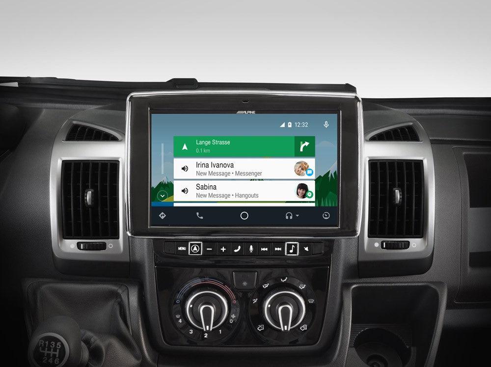 Alpine i902D-DU Media Station 9'' per Ducato/Jumper/Boxer con, Android Auto e App CarPlay - TechSoundSystem.com
