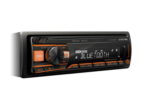 Alpine UTE-200BT Autoradio 1 Din USB/AUX FLAC MP3/WMA/AAC Bluetooth Compatibilità Android e iOS - TechSoundSystem.com