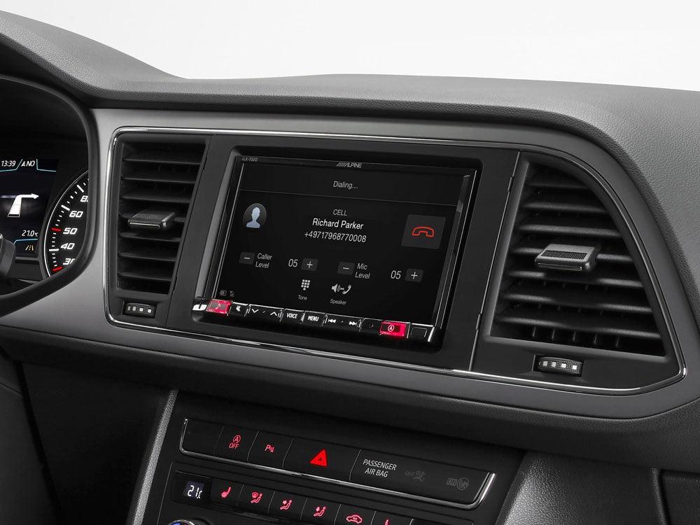 Alpine iLX-702LEON Media Station 7'' per Seat Leon con Android Auto, App CarPlay e Bluetooth - TechSoundSystem.com