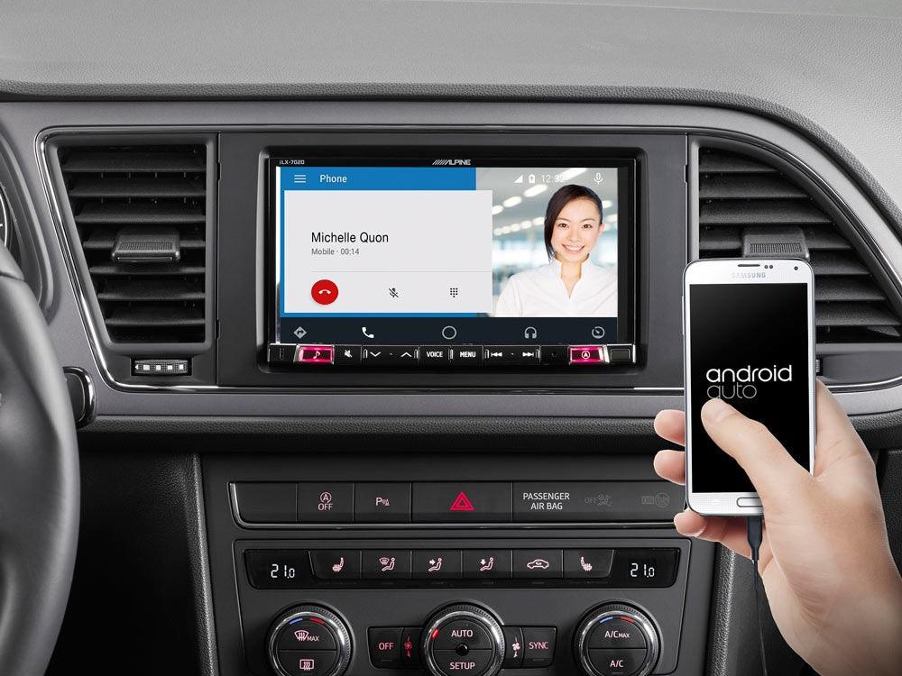Alpine iLX-702LEON Media Station 7'' per Seat Leon con Android Auto, App CarPlay e Bluetooth - TechSoundSystem.com