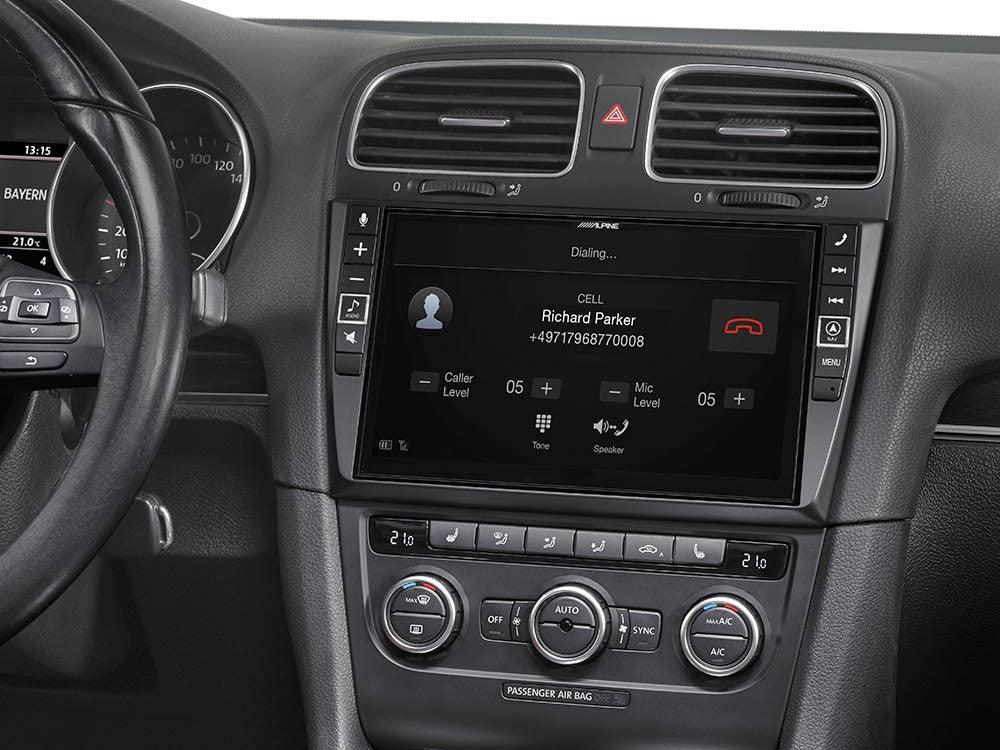 Alpine X902D-G6 Media Station 9'' per VW Golf 6 con Navi, Bluetooth, Android Auto e App CarPlay - TechSoundSystem.com