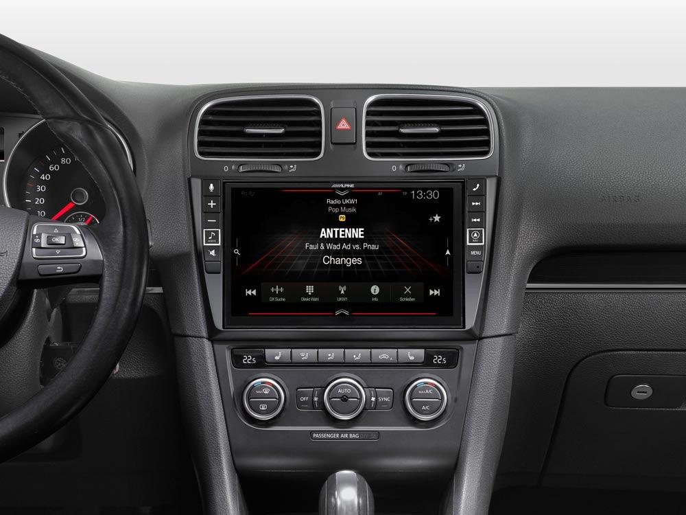 Alpine i902D-G6 Media Station 9'' per VW Golf 6 con Bluetooth, Android Auto e App CarPlay - TechSoundSystem.com