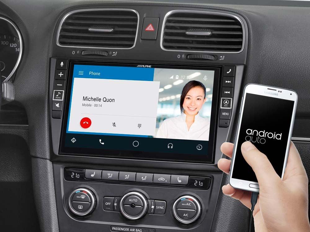 Alpine i902D-G6 Media Station 9'' per VW Golf 6 con Bluetooth, Android Auto e App CarPlay - TechSoundSystem.com