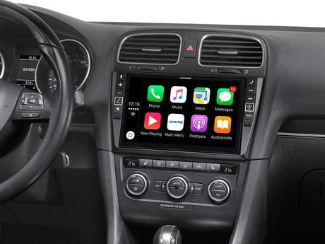 Alpine i902D-G6 Media Station 9'' per VW Golf 6 con Bluetooth, Android Auto e App CarPlay - TechSoundSystem.com