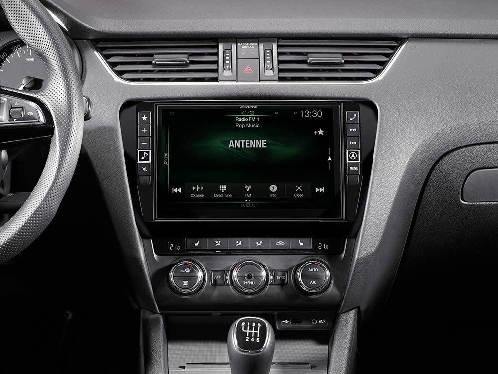 Alpine X901D-OC3 Media Station 9'' per Skoda Octavia 3 2012- con Navi, Bluetooth, Android Auto e App CarPlay - TechSoundSystem.com
