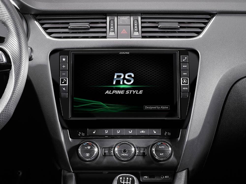 Alpine X901D-OC3 Media Station 9'' per Skoda Octavia 3 2012- con Navi, Bluetooth, Android Auto e App CarPlay - TechSoundSystem.com