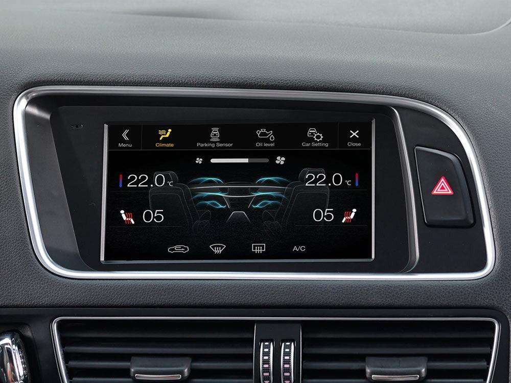 Alpine X702D-Q5 Media Station 7'' per Audi Q5 con Navi, Bluetooth, Android Auto e App CarPlay - TechSoundSystem.com