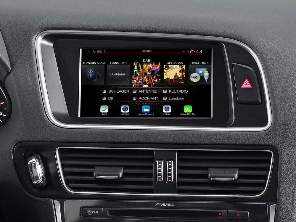 Alpine X702D-Q5 Media Station 7'' per Audi Q5 con Navi, Bluetooth, Android Auto e App CarPlay - TechSoundSystem.com