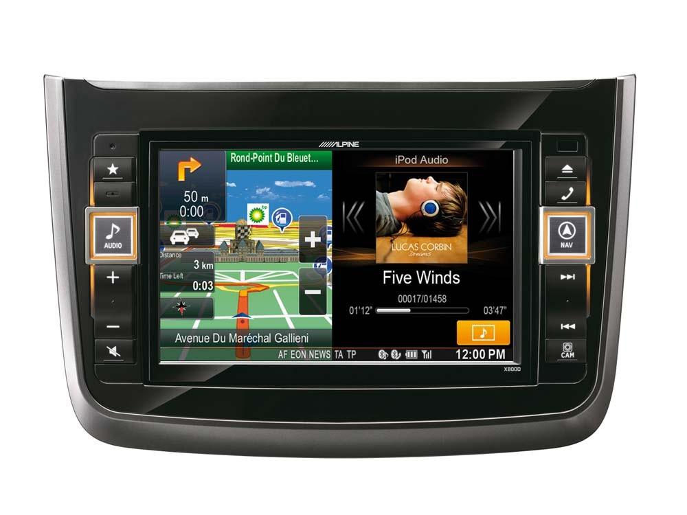 Alpine X800D-V Media Station 2 DIN Vito (V639) e Viano (W639) , GPS, DAB - TechSoundSystem.com