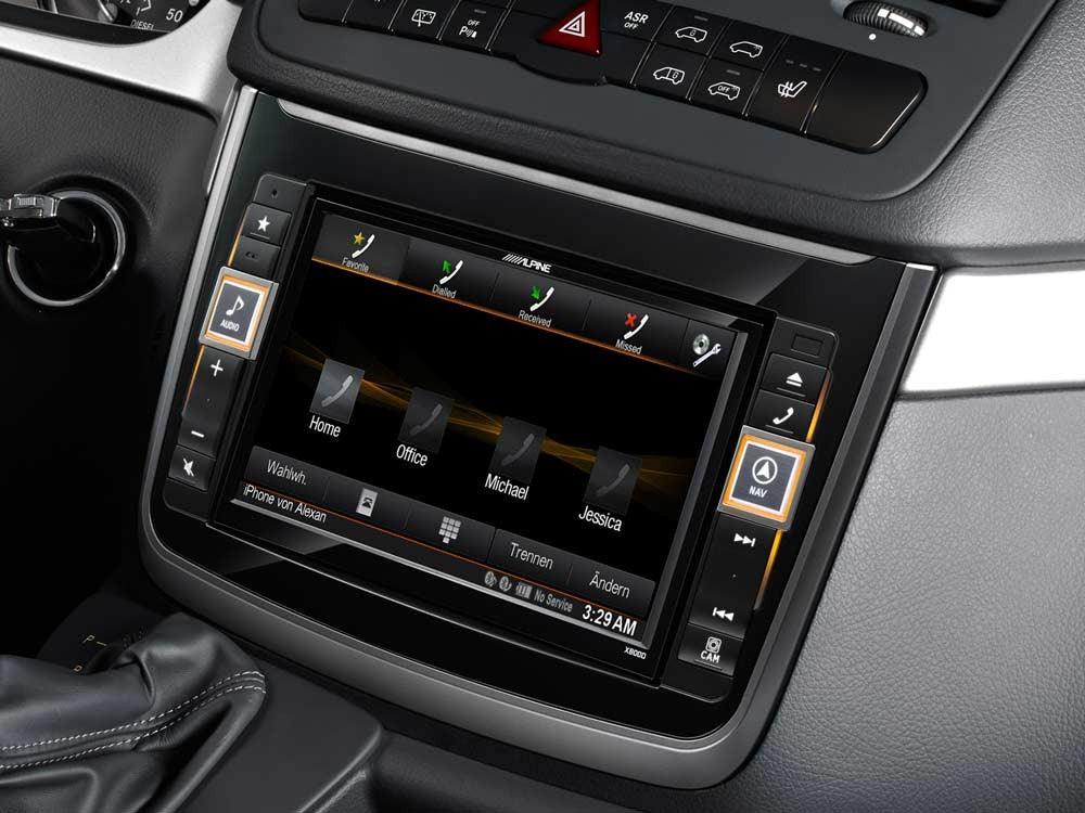 Alpine X800D-V Media Station 2 DIN Vito (V639) e Viano (W639) , GPS, DAB - TechSoundSystem.com