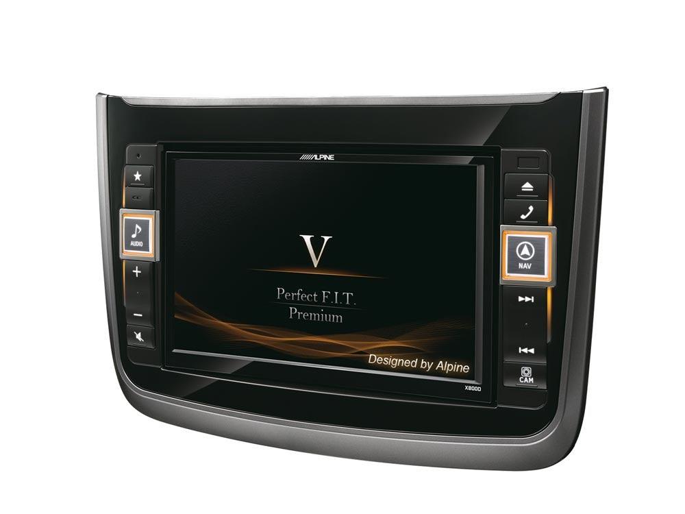 Alpine X800D-V Media Station 2 DIN Vito (V639) e Viano (W639) , GPS, DAB - TechSoundSystem.com