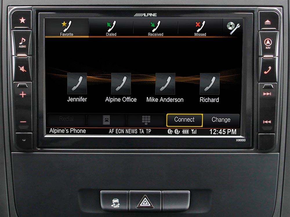 Alpine X800D-V447 Media Station 2 Din 8'' per Mercedes Vito con Navi, Bluetooth, DAB e HDMI - TechSoundSystem.com