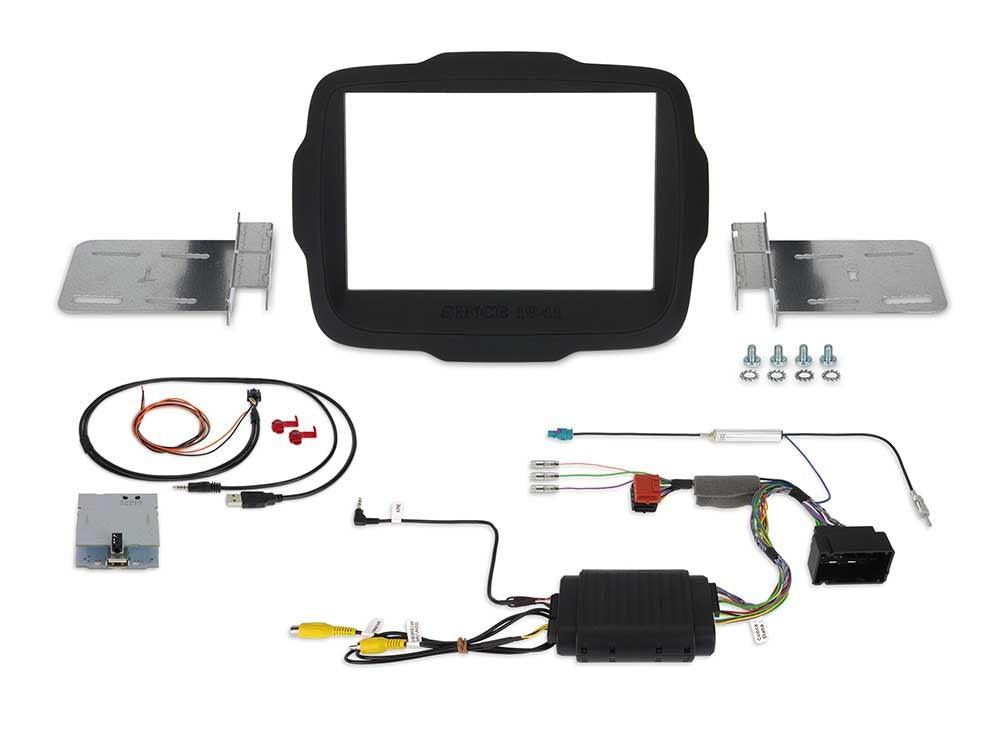 Alpine KIT-8RENEGADE Kit installazione monitor 8'' per Jeep Renegade 15- - TechSoundSystem.com
