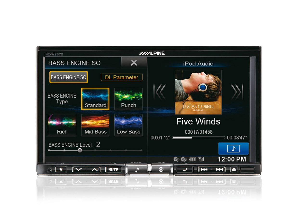 Alpine INE-W987D Media Station 7'' con Navi, Bluetooth e DAB *EX-DEMO* USATO - TechSoundSystem.com