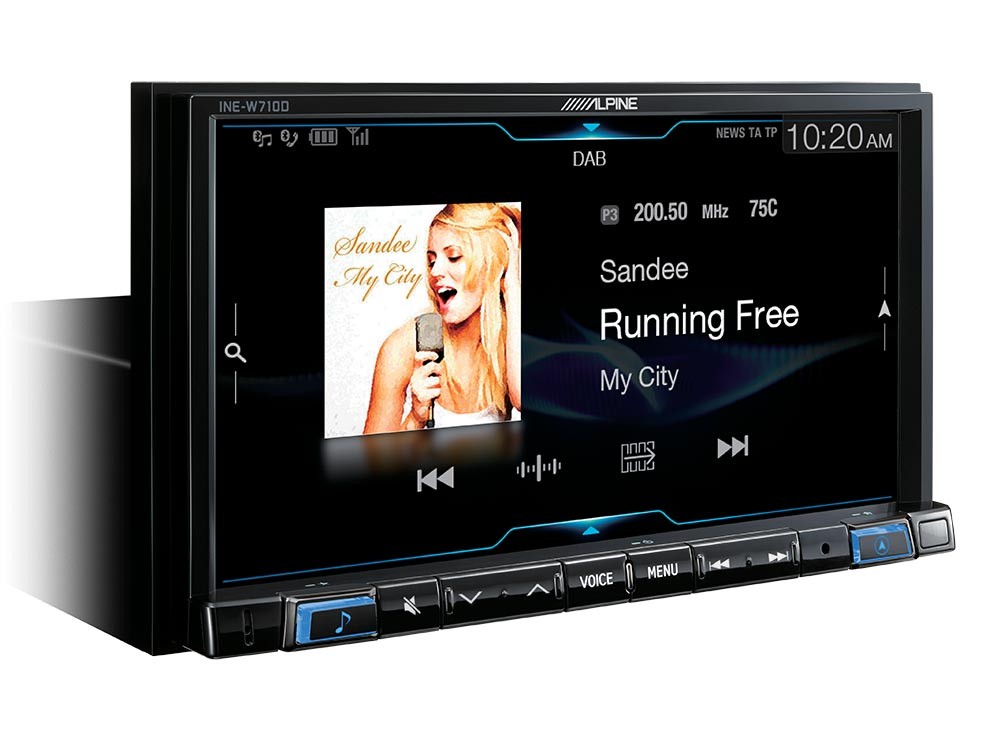 Alpine INE-W710D Media Station 7" con Navi, Bluetooth, App CarPlay e Android Auto - TechSoundSystem.com