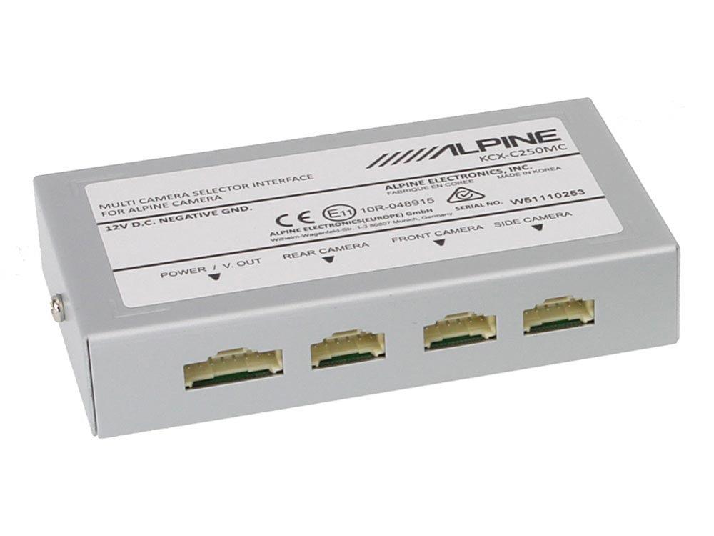 Alpine KCX-C250MC Selettore Multicamera anteriore/posteriore Direct per autoradio Alpine - TechSoundSystem.com