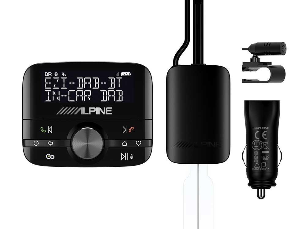 Alpine EZI-DAB-BT Sintonizzatore universale DAB/DAB+ con Bluetooth - TechSoundSystem.com