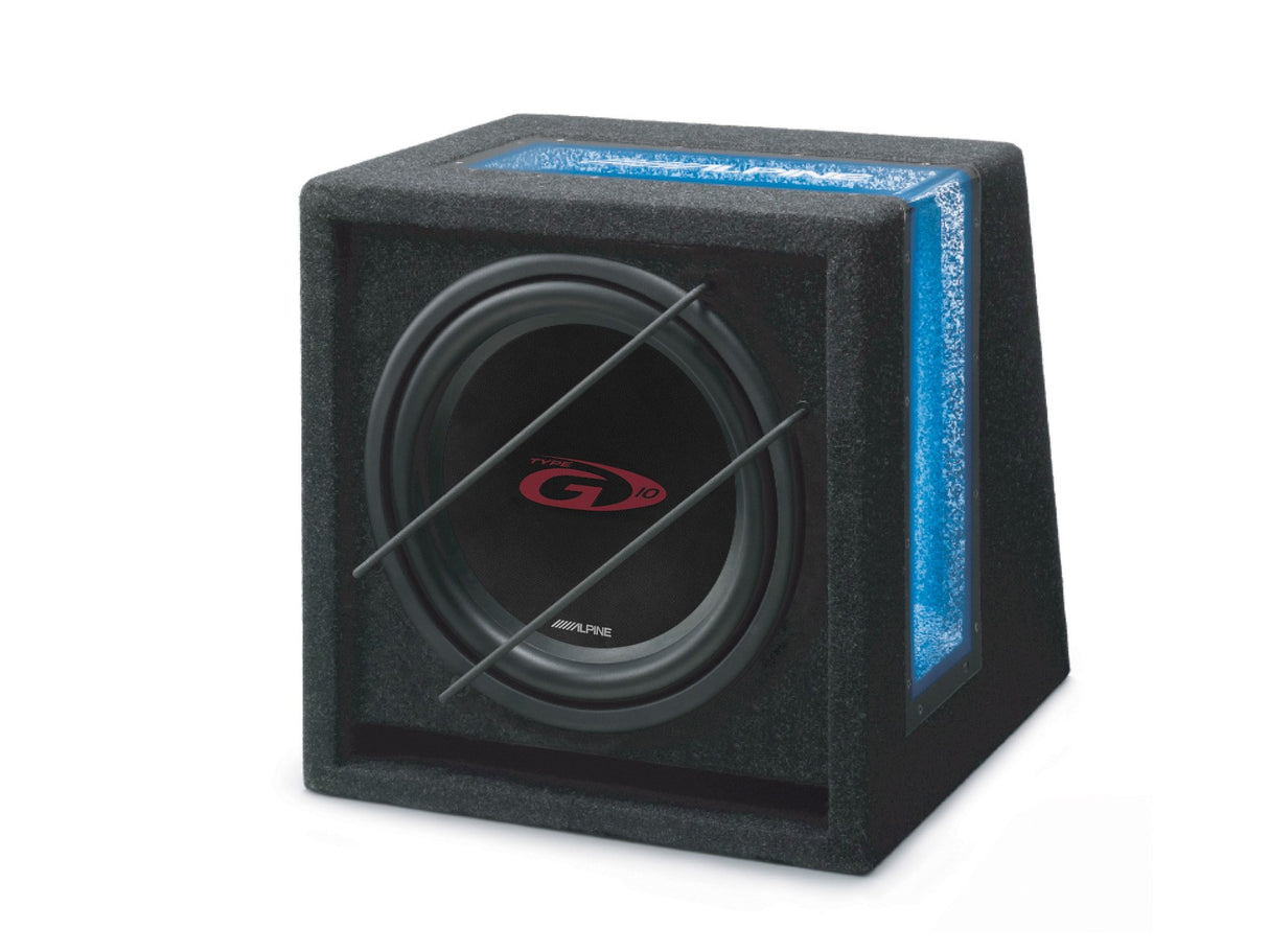 Alpine SBG-1044BR Subwoofer Bass Reflex in cassa da 25 cm (10") 500W - TechSoundSystem.com