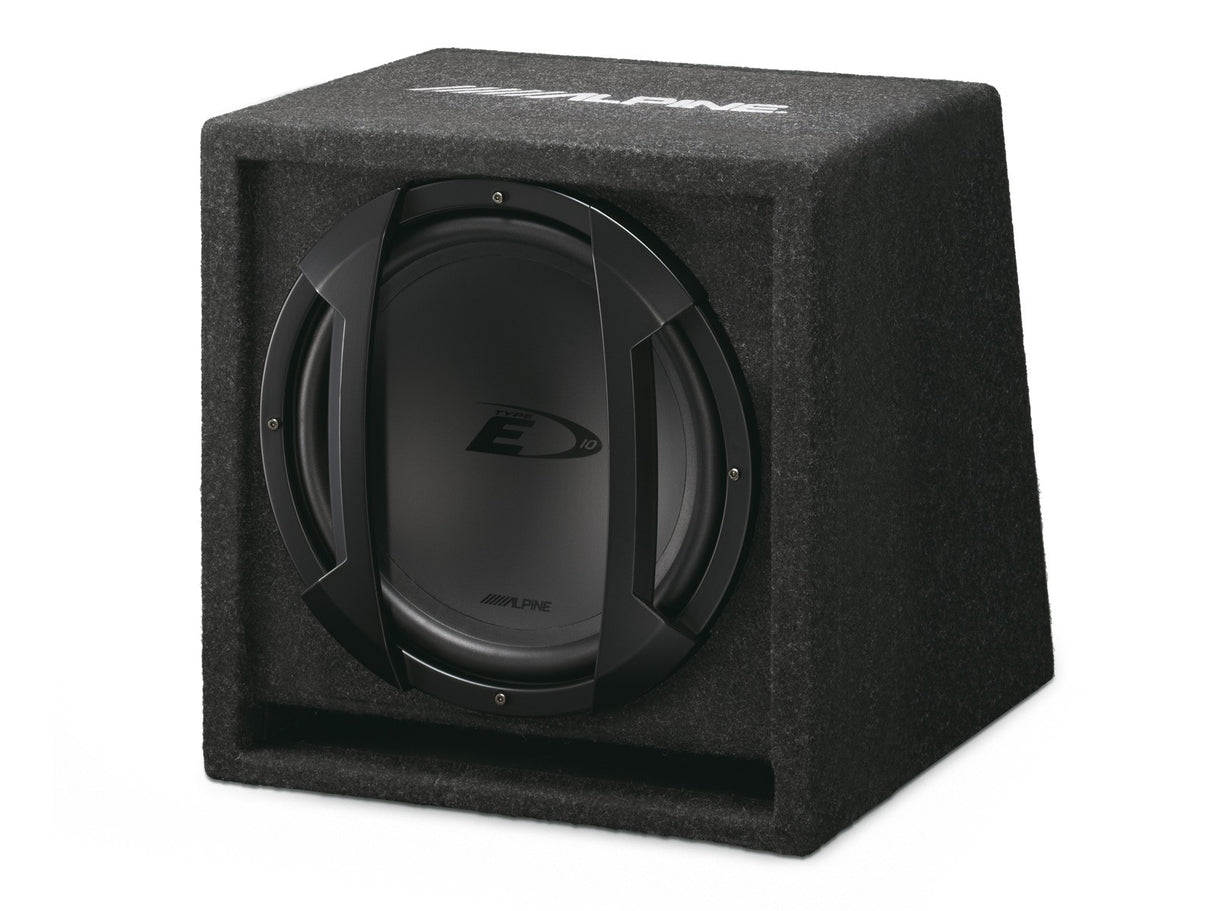 Alpine SBE-1044BR Subwoofer Bass Reflex in cassa da 25 cm (10") 4 Ohm 500W - TechSoundSystem.com