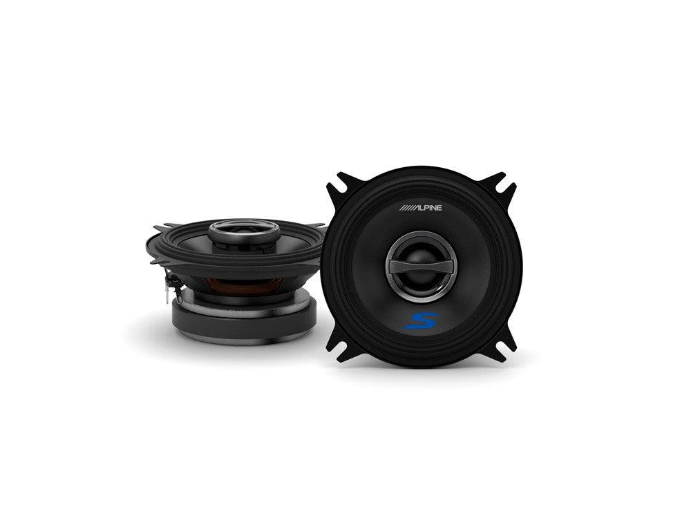 Alpine S-S40 Altoparlanti Coassiali a 2 vie 10 cm (4'') 140W COPPIA - TechSoundSystem.com