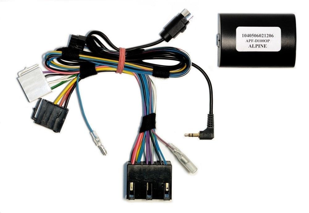 Alpine APF-D100OP Interfaccia ripristino comandi al volante e display originale per Opel - TechSoundSystem.com