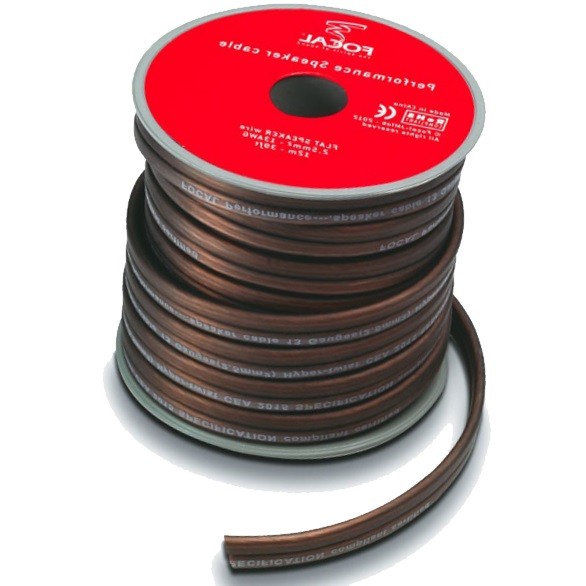 Focal PS25 Cavo "Flat" per altoparlanti 12m.x2,5 mm HIGH END - TechSoundSystem.com