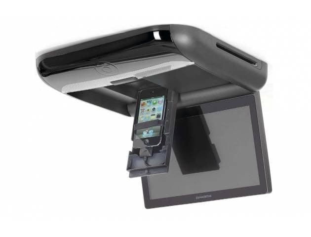 Macrom M-DVD1023RV Monitor da tetto da 10,2” con lettore multimediale, iPod e iPhone - TechSoundSystem.com