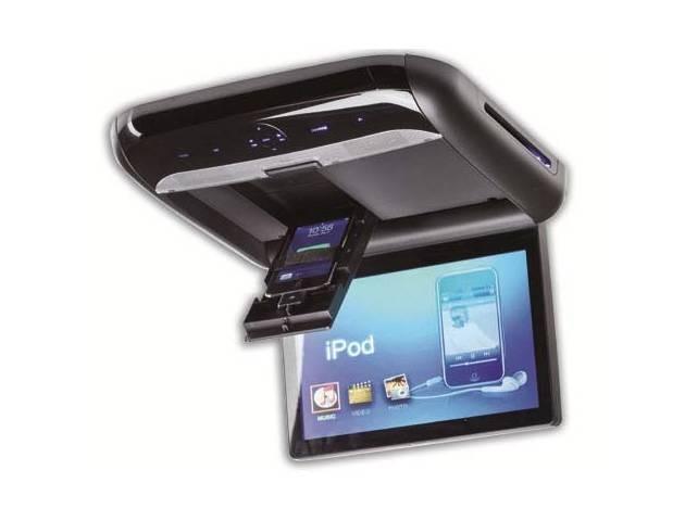 Macrom M-DVD1023RV Monitor da tetto da 10,2” con lettore multimediale, iPod e iPhone - TechSoundSystem.com